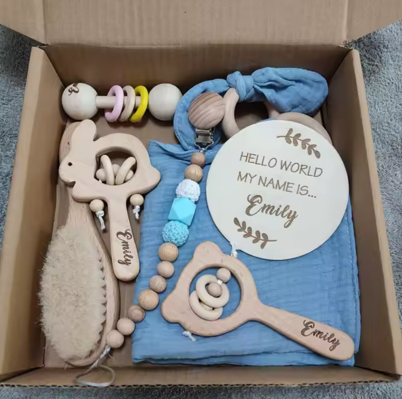 Custom baby box