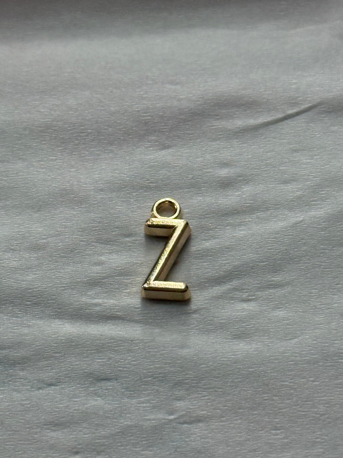 Permanent charm initials