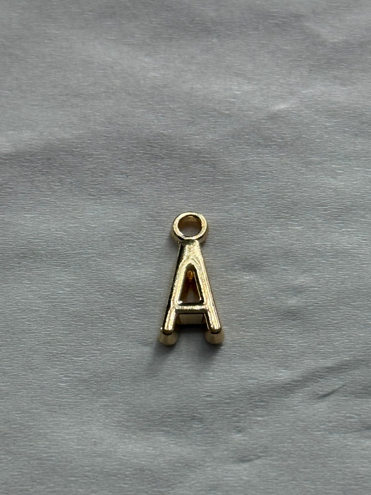 Permanent charm initials