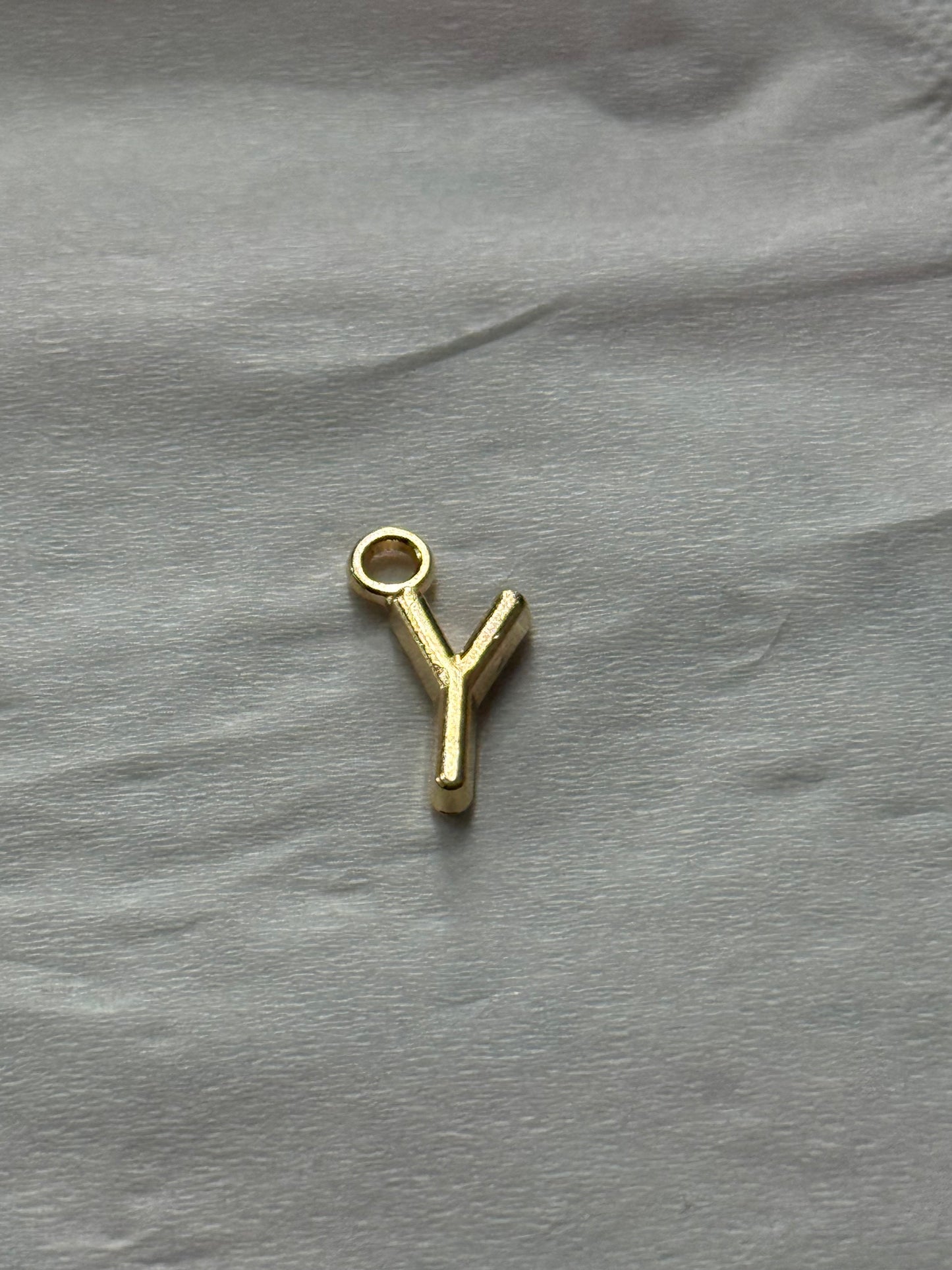 Permanent charm initials