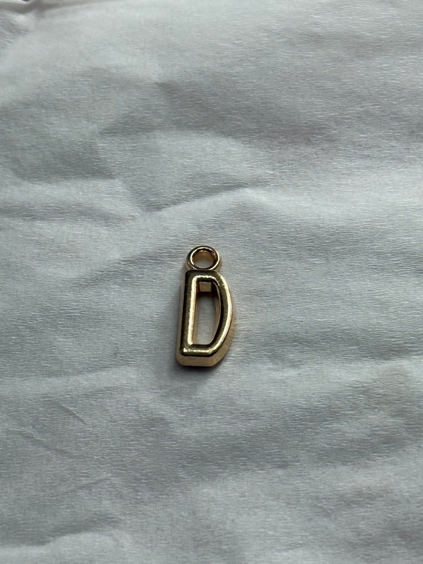 Permanent charm initials