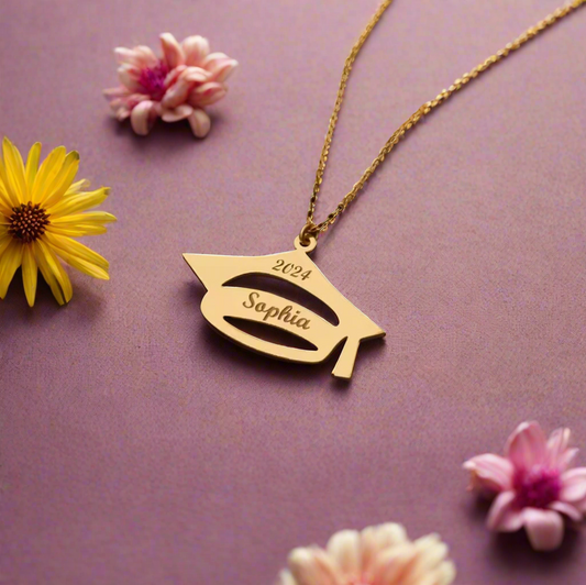 Graduation Cap necklace ✨