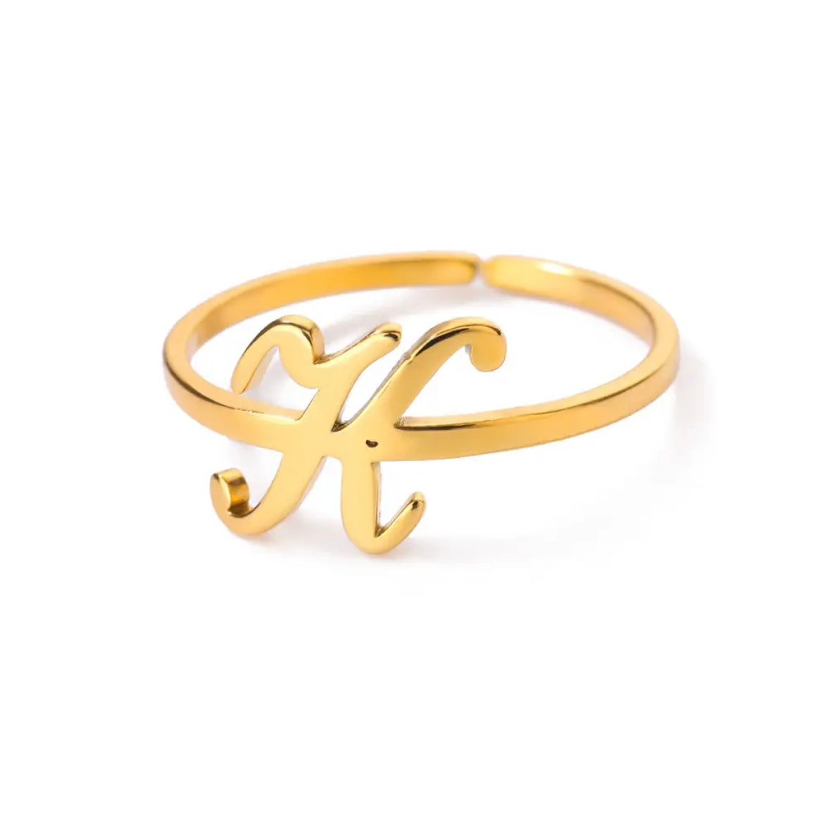 Initial letter rings