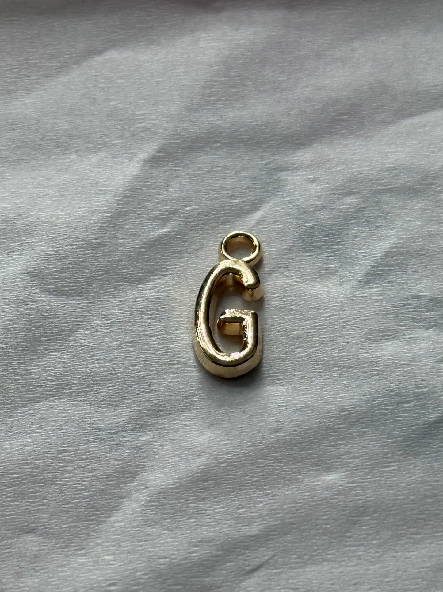 Permanent charm initials