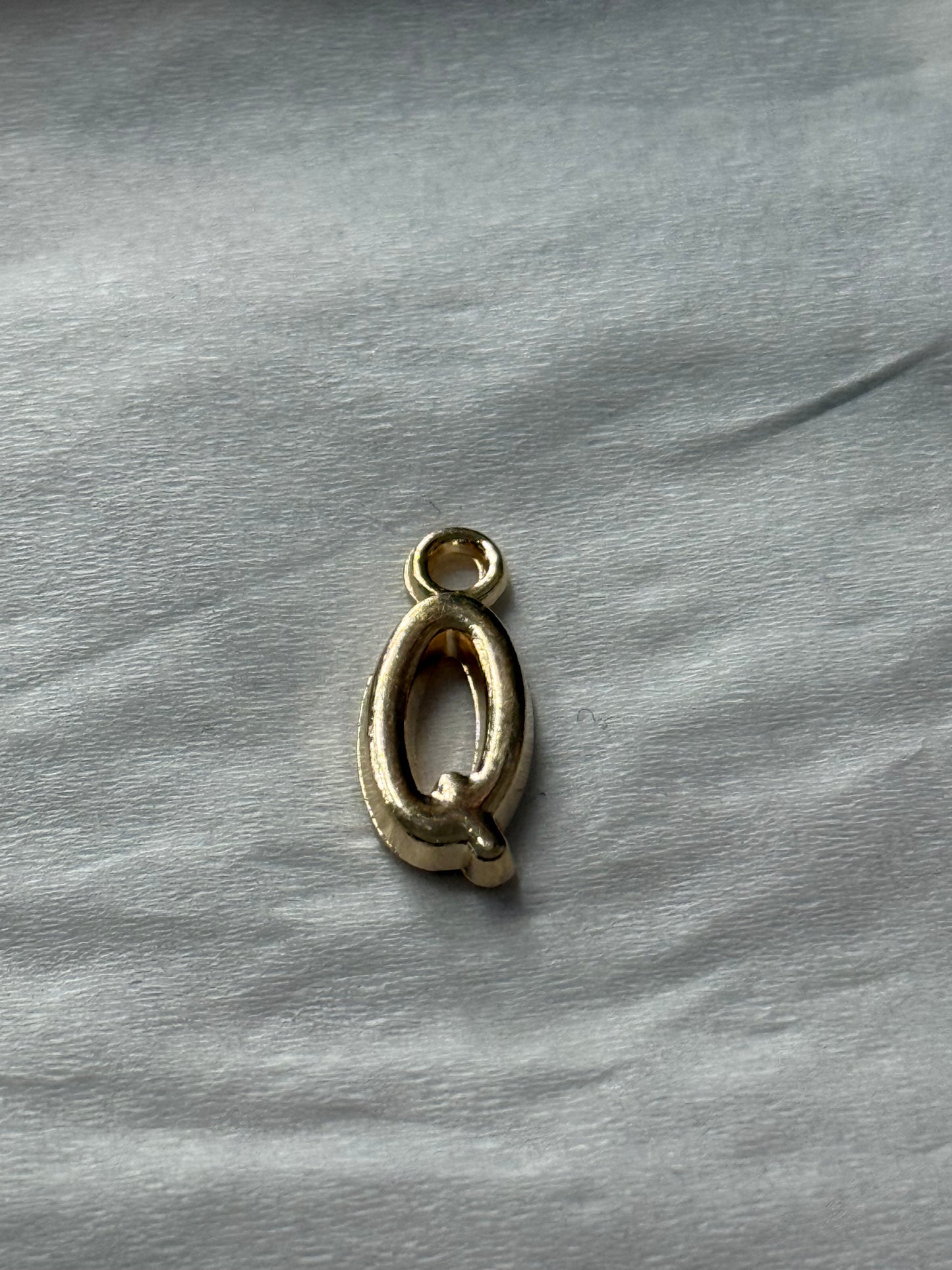 Permanent charm initials