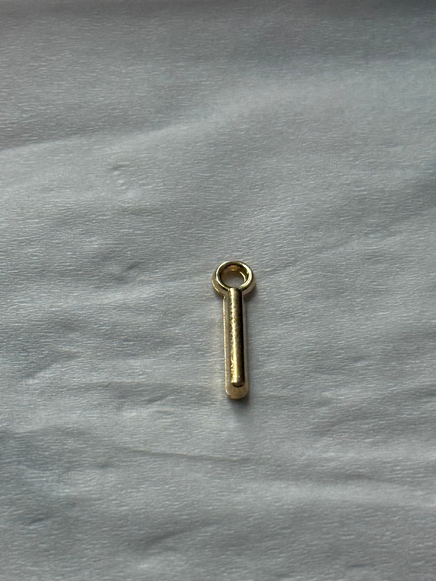 Permanent charm initials